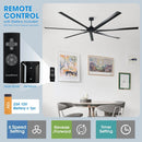Silent Storm Extra Large Ceiling Fan with Remote Control