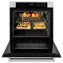 ZLINE 30 "Professional True Convection Single Wall Oven, Air Fry, Self Clean, Stainless Steel WAS-30