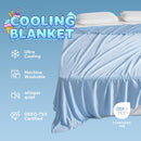 KASENTEX Summer Cooling Blanket, Silky Ultra Soft Breathable Bedding, Hypoallergenic All Season Lightweight Blankets