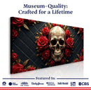 3D Vintage Skull Wall Art VI
