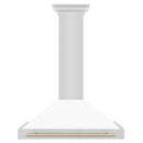 ZLINE 36" Autograph Stainless Wall Range Hood KB4STZ-WM36-G