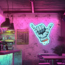 UV Printed Scary Call Neon Wall Art- LV00656