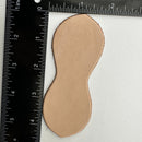 Black or Tan Leather Strap Keeper