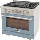 Kucht 36" Freestanding Professional Gas Range KFX3600X-LB