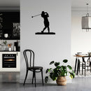 Female Golfer Metal Wall Art – Women's Golf Sports Home & Office Decor
