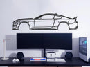 Mustang GT500 Detailed Metal Car Wall Art - NC1059