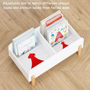 Montessori Toddler Bookshelf With Adjustable Dividers