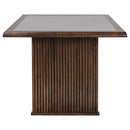 Sherwood 5-piece Rectangular Dining Table Set Brown
