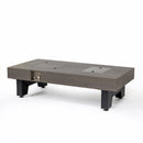 54_inch  Iron Fire Pit with Ice Bucket Design