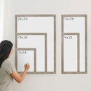 Chalkboard Division Chart