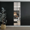 12x12 Inch Glass Mirror Tiles 16 Pack For Home Gym Wall