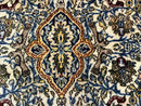 Persian Qum Tree of Life Rug 3.5 x 5.5, Animal Pictorials, Kork Wool with Silk Highlights