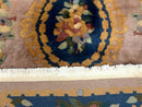 Chinese Wool Rug 3x5, Vintage 90 Line Carpet, Small Art Deco Rug