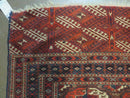 6' X 10' Antique Handmade Bokhara Turkoman Yamud Wool Rug Carpet NICE