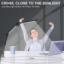 LED Desk Lamp With Clamp And Swing Arm 4 CCT Modes
