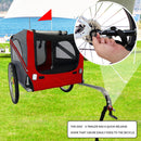 Outdoor Heavy Duty Foldable Utility Pet Stroller Dog Carriers Bicycle Trailer