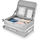 Luggage Sets 3 Piece(20/24/28), Expandable Carry On Luggage with TSA Lock Airline Approved, 100% PC Hard Shell and Lightweight Suitcase with Front Pocket and Spinner Wheels