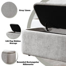 Orane - Bench With Storage - Gray