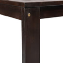 Elegant Patio Dining Set with Removable Cushions in Dark Brown Acacia Wood for Outdoor Spaces
