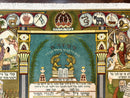 Persian Tabriz Jewish Pictorial Rug  - Biblical Scenes, Kork Wool