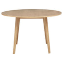 Andrews 48-inch Round Wood Dining Room Table Light Ash