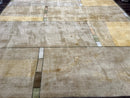 Tufenkian Tibetan Rug 12x16, Handmade Wool Modern Area Rug, Palace Size Carpet