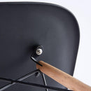 Dining room,living room chair,set of 2,black