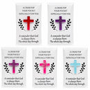 Cross Pocket Charm | Multiple Color Options | Color Crete Creations