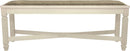 Bolanburg Upholstered Dining Bench Antique White Finish