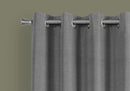 2 Pieces Set, Curtain Panel, Room Darkening, Grommet, Contemporary & Modern