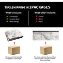 48" Floating Wall-Mounted Bathroom Vanity & Soft-Close Cabinet Door, KD-Package