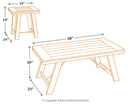 Noorbrook - Occasional Table Set (Set of 3) - Black / Pewter