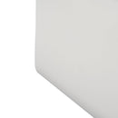 Upholstered Square Ottoman,Cream