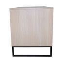 Modern Wooden Cat House with Scratching Mat - 47.64' x 21.46' x 25.98', 76.4 lbs