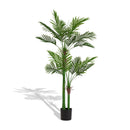 New high-end market indoor leaf simulation 180CM double rod loose tail sunflower 18-leaf pot travelers simulated artificial plants 1pcs/set
