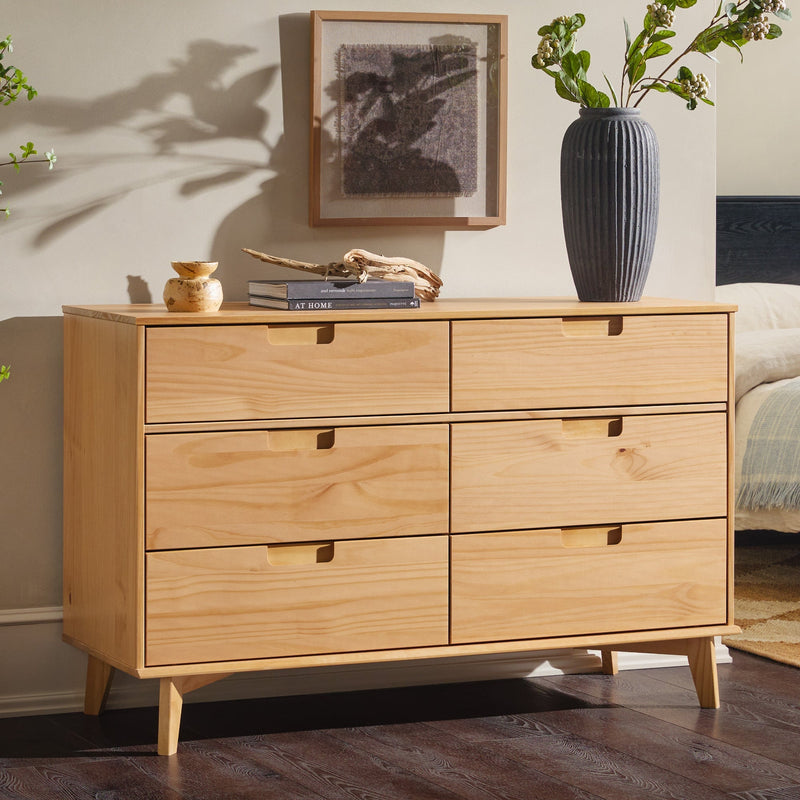Sloane Mid Century Modern Solid Wood Dresser