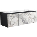 48" Floating Wall-Mounted Bathroom Vanity & Soft-Close Cabinet Door, KD-Package