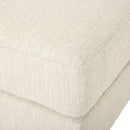 Comfy 3-Seat Sofa with Wooden Legs, Modern Style for Living Room and Study