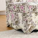 Flannel single dining chair with soft seat cushion and backrest, no armrests, matching pillow can be used as waist cushion, this dining chair can be used in the living room - PINK