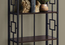 Bookshelf, Bookcase, Etagere, 4 Tier, For Office, Contemporary & Modern - Espresso
