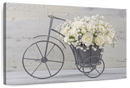 White Rose Bouquet Wall Art
