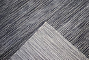 5x8 Modern Gray and Silver Area Rug | Handmade with Wool & Viscose | TRD1007058