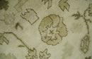 5x7 Hand Knotted Beige, Silver and Brown Traditional oushak Wool Area Rug | N34157