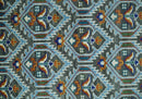 Charcoal And Blue Traditional Hand Knotted Multi Size Wool area Rug