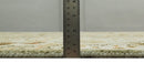 Custom Made Hand Knotted Olive and beige Traditional Style Antique Wool Rug