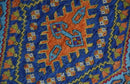 Hand Knotted Rust And Blue Traditional Multi Size Antique Wool Area Rug
