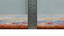 Hand Knotted Rust And Blue Traditional Multi Size Antique Wool Area Rug