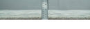 Gray and Ivory Traditional Oriental Oushak Hand Knotted wool Area Rug