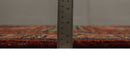 Wool Traditional Antique Style Wool Red and Blue Area Rug