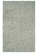 5x8 and 8x10 Beige and Gray Hand Tufted Modern Scandinavian Wool Loop Rug | ALCH1